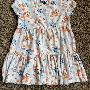 Kids Dress with Colorful Print